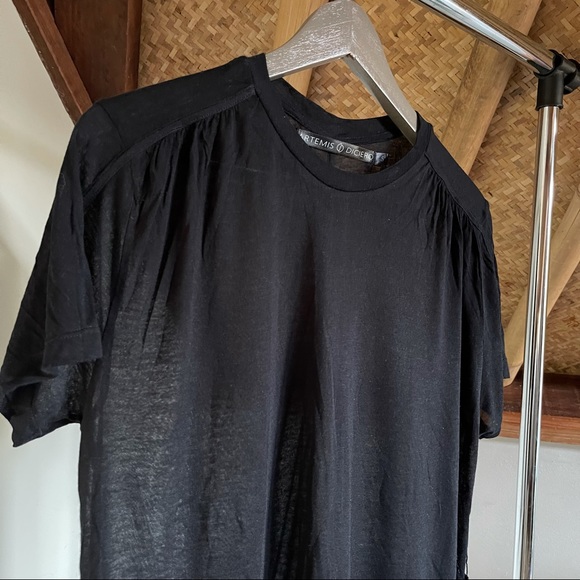 ARTEMIS DICIERO Black Frankie Tee - Picture 5 of 9
